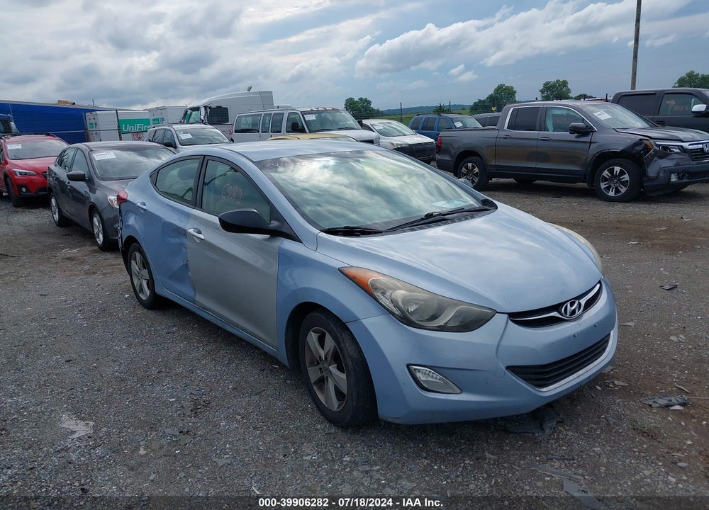 2012 HYUNDAI ELANTRA GLS (ULSAN PLANT) VIN: KMHDH4AE8CU464173