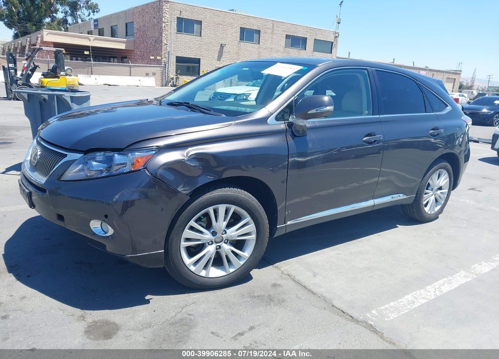 2010 LEXUS RX 450H VIN: JTJZB1BA1A2002503