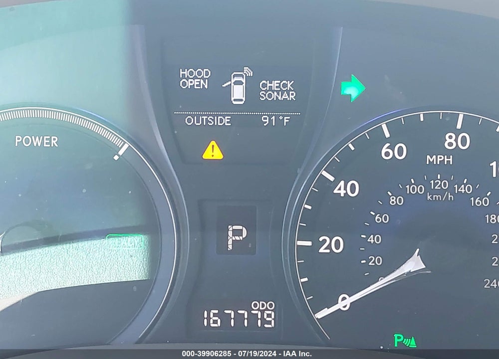 2010 LEXUS RX 450H VIN: JTJZB1BA1A2002503