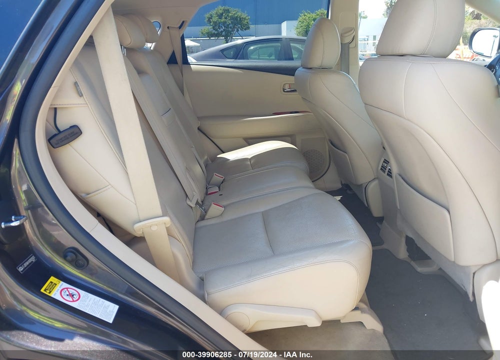 2010 LEXUS RX 450H VIN: JTJZB1BA1A2002503