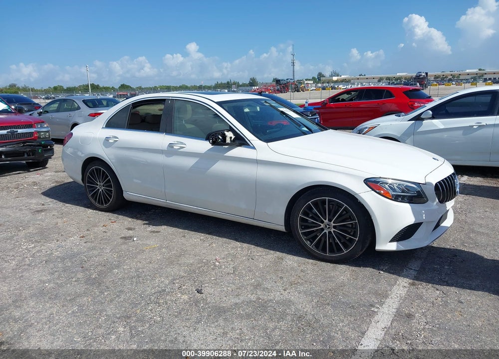 2019 MERCEDES-BENZ C 300 VIN: 55SWF8DB7KU303816