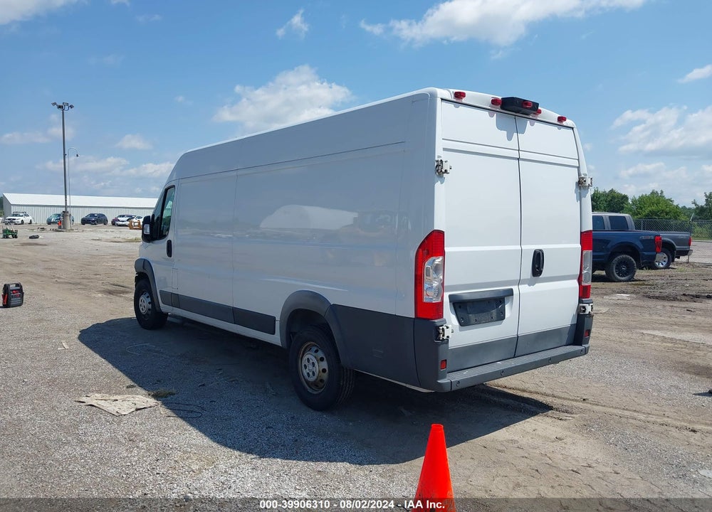 2016 RAM PROMASTER 3500 HIGH ROOF VIN: 3C6URVJG1GE106532