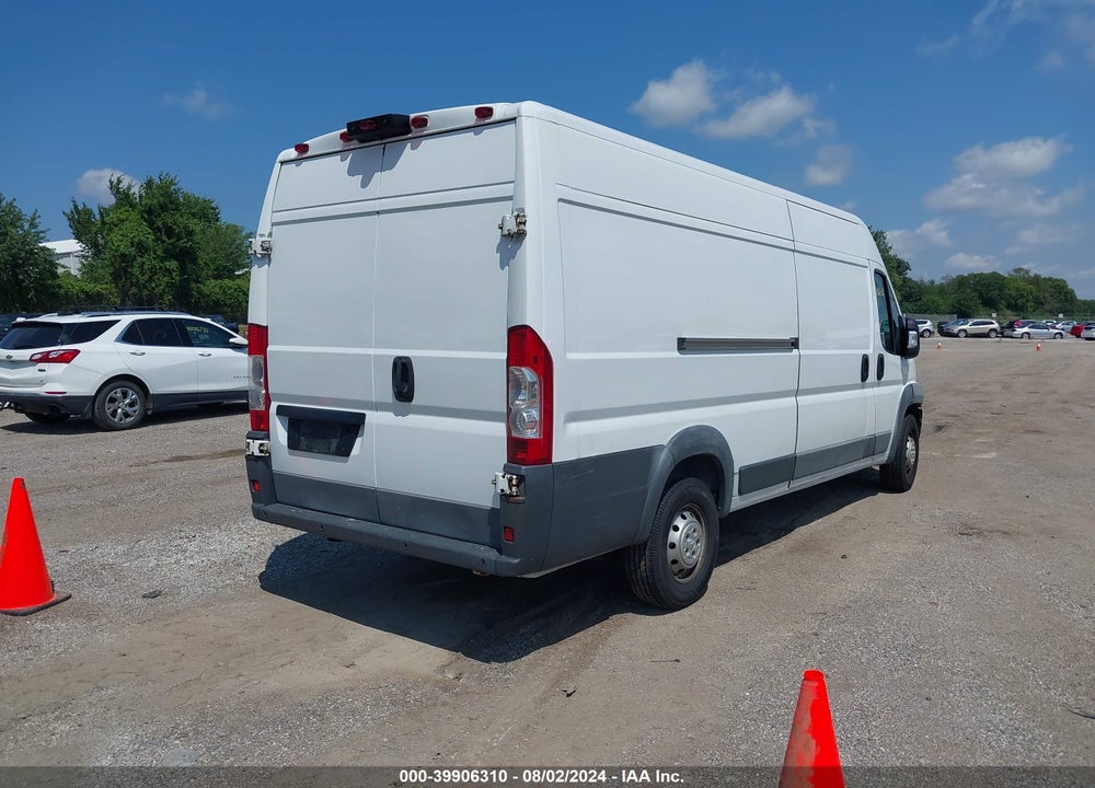 2016 RAM PROMASTER 3500 HIGH ROOF VIN: 3C6URVJG1GE106532