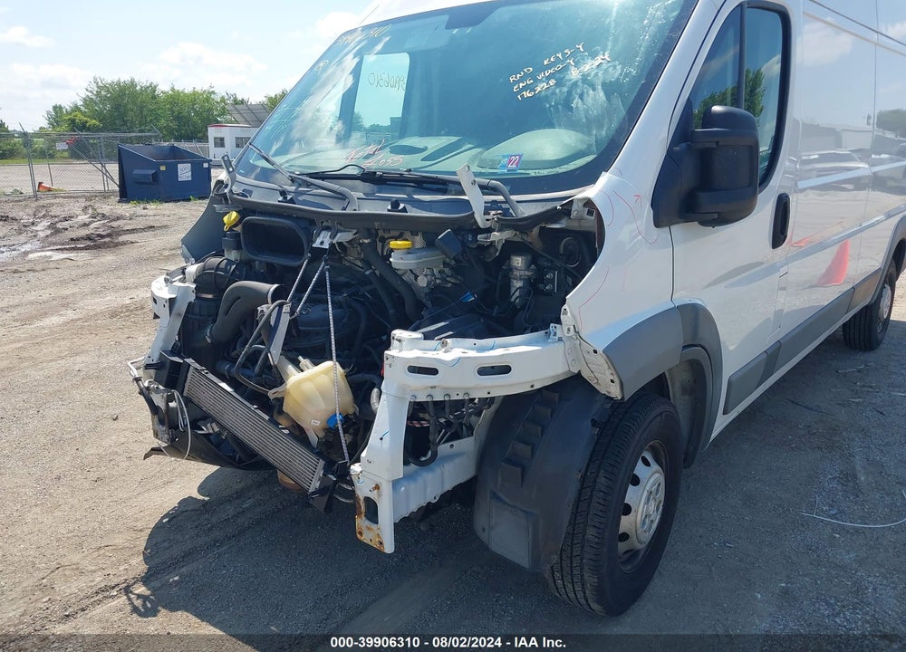 2016 RAM PROMASTER 3500 HIGH ROOF VIN: 3C6URVJG1GE106532