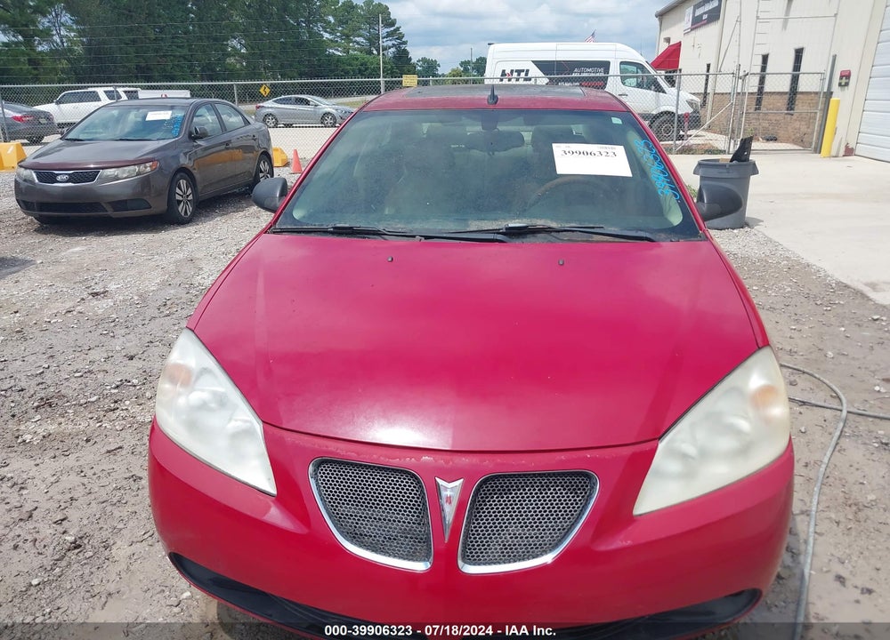 2007 PONTIAC G6 GT VIN: 1G2ZH58N174101391