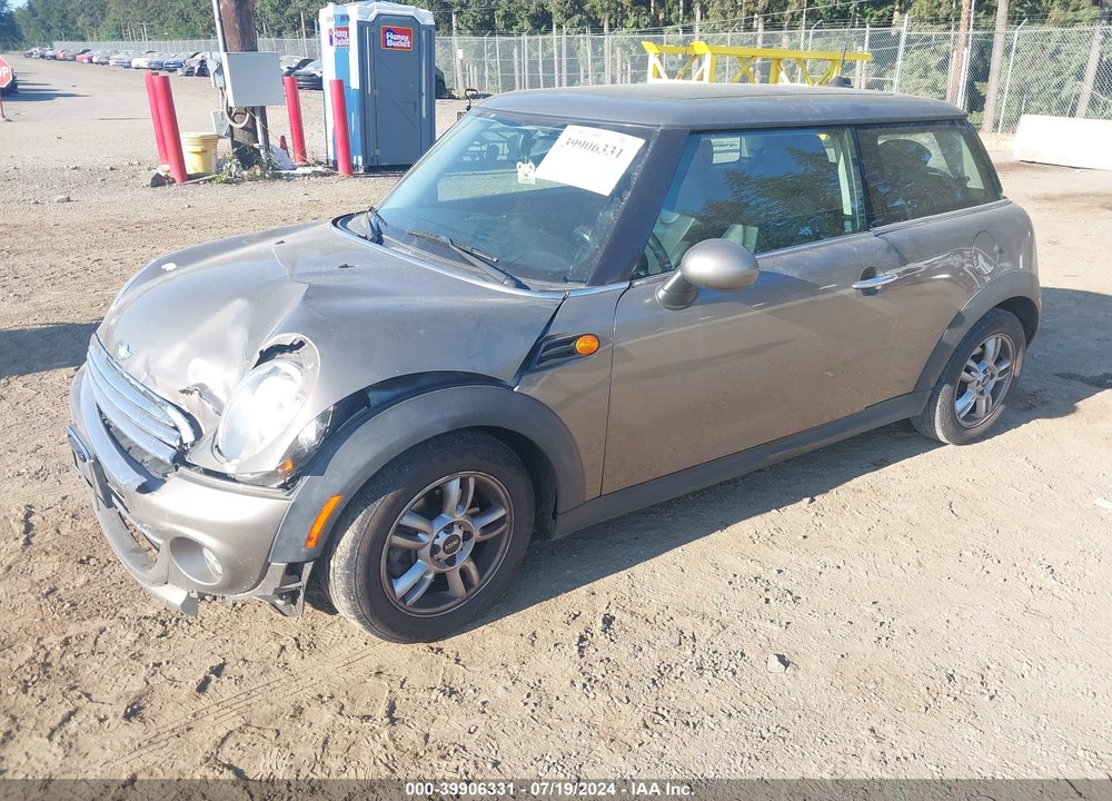 2012 MINI COOPER VIN: WMWSU3C57CT539933