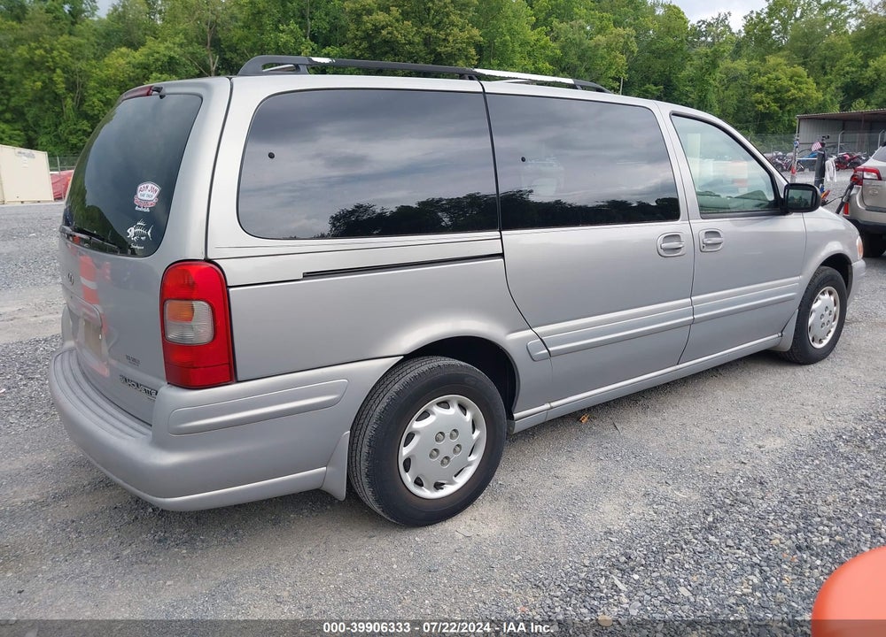 2000 OLDSMOBILE SILHOUETTE GL VIN: 1GHDX03E8YD213667