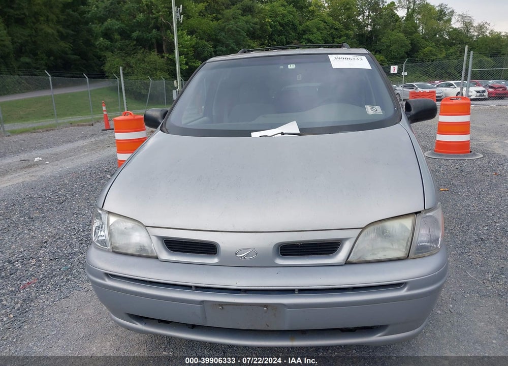 2000 OLDSMOBILE SILHOUETTE GL VIN: 1GHDX03E8YD213667