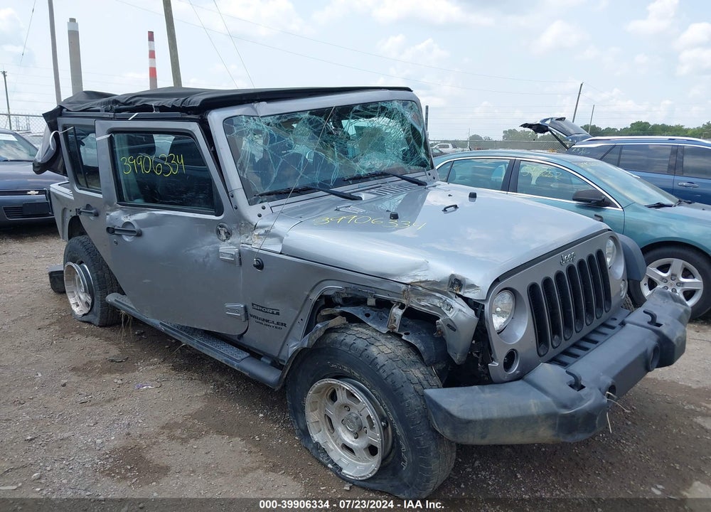 2015 JEEP WRANGLER UNLIMITED SPORT VIN: 1C4BJWDG3FL708167