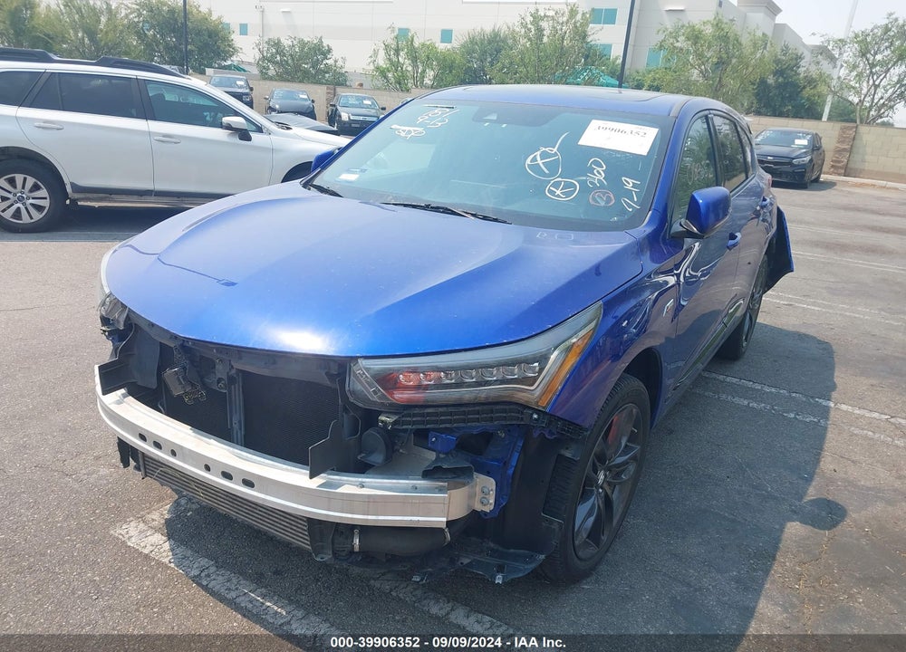2019 ACURA RDX A-SPEC PACKAGE VIN: 5J8TC1H67KL004231