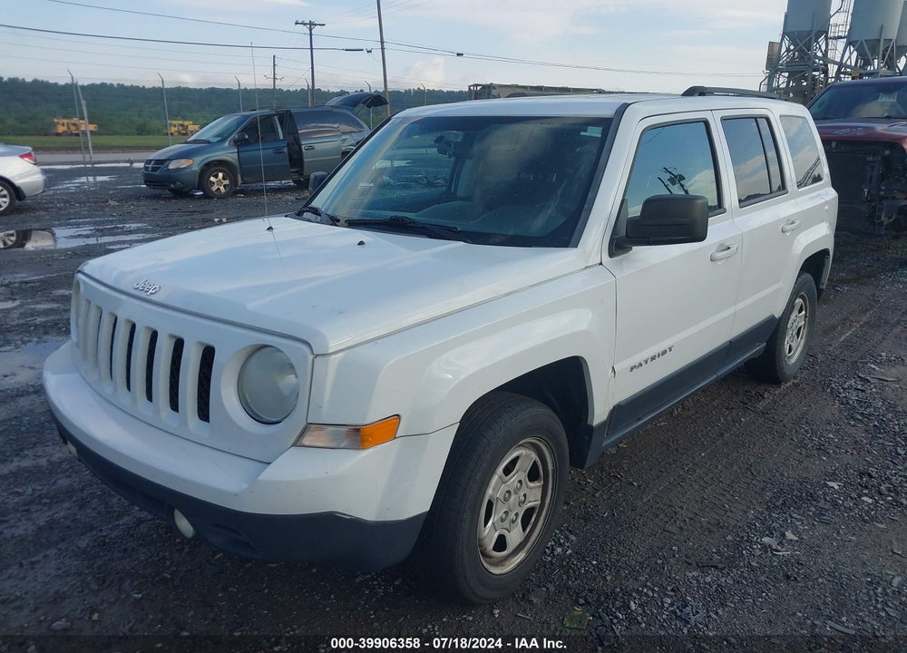 2014 JEEP PATRIOT SPORT VIN: 1C4NJPBA7ED545646