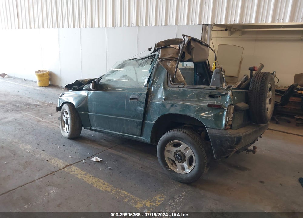 1997 GEO TRACKER SOFTTOP VIN: 2CNBJ1867V6907696
