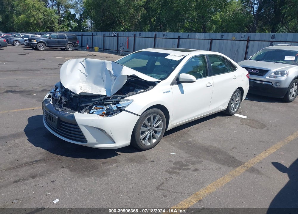 2015 TOYOTA CAMRY HYBRID XLE VIN: 4T1BD1FK3FU155781