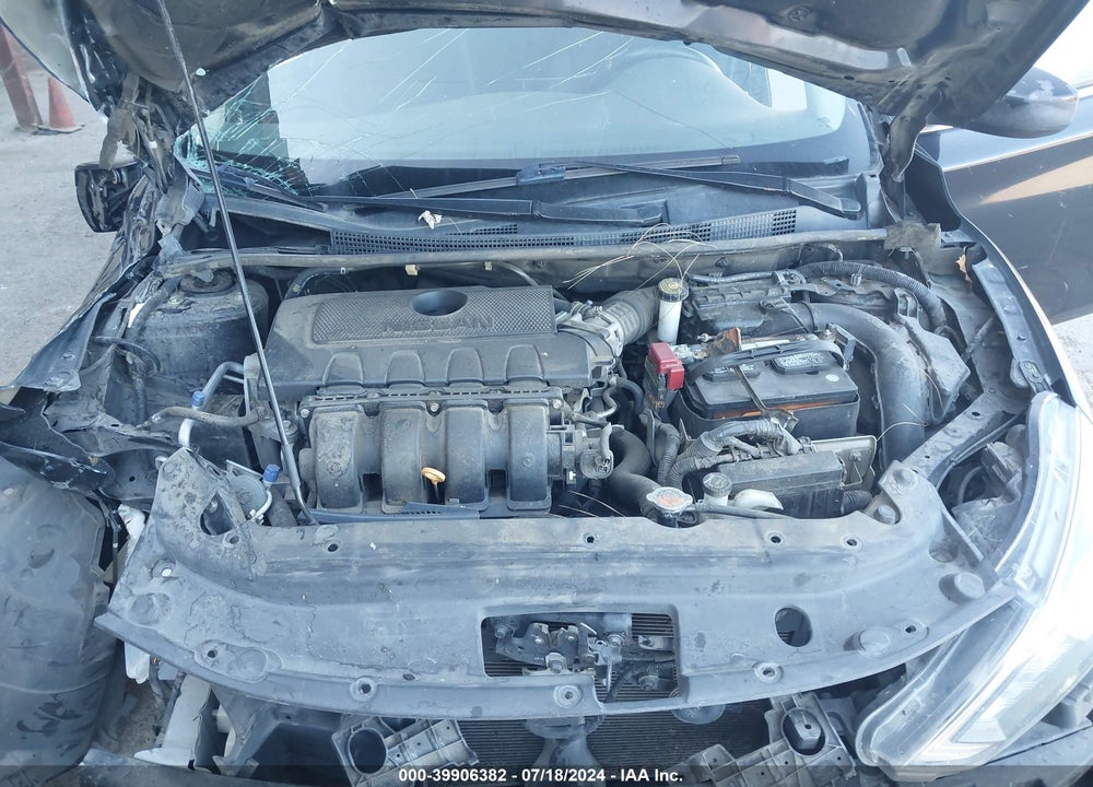 2017 NISSAN SENTRA SV VIN: 3N1AB7AP9HY365283