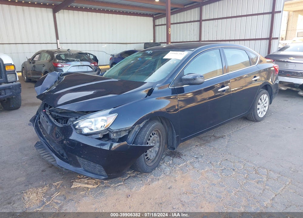 2017 NISSAN SENTRA SV VIN: 3N1AB7AP9HY365283