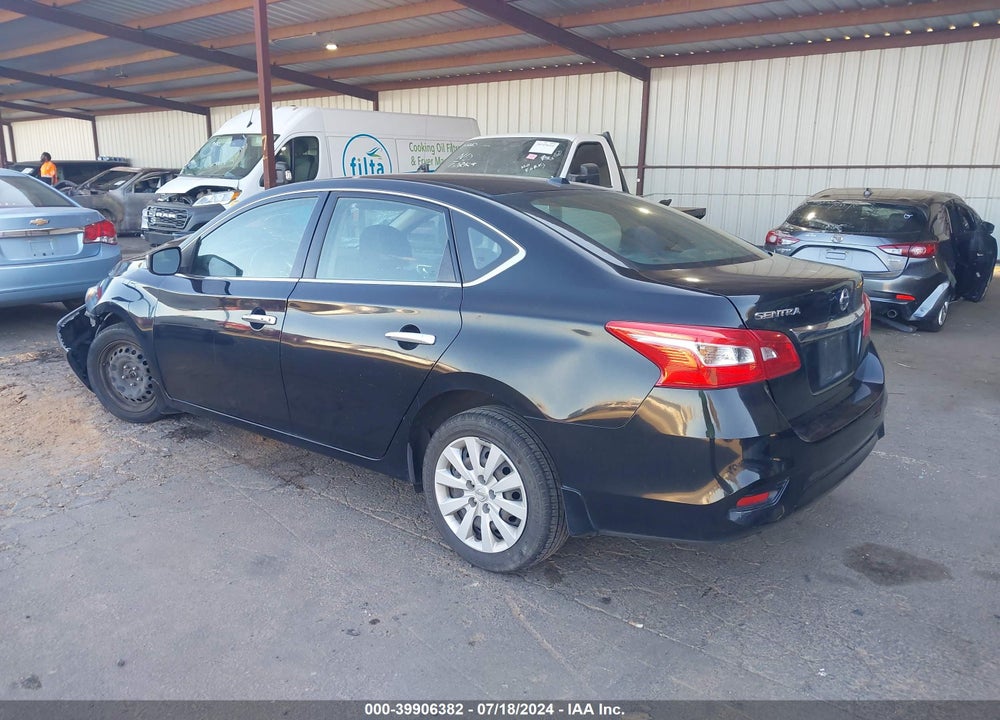 2017 NISSAN SENTRA SV VIN: 3N1AB7AP9HY365283