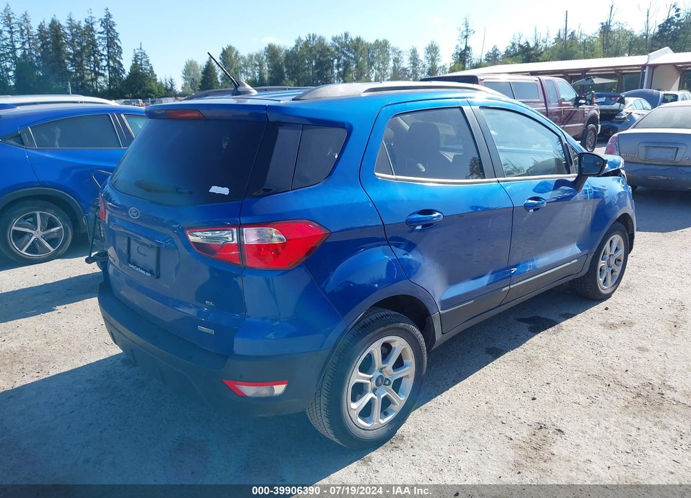 2018 FORD ECOSPORT SE VIN: MAJ3P1TE6JC209349