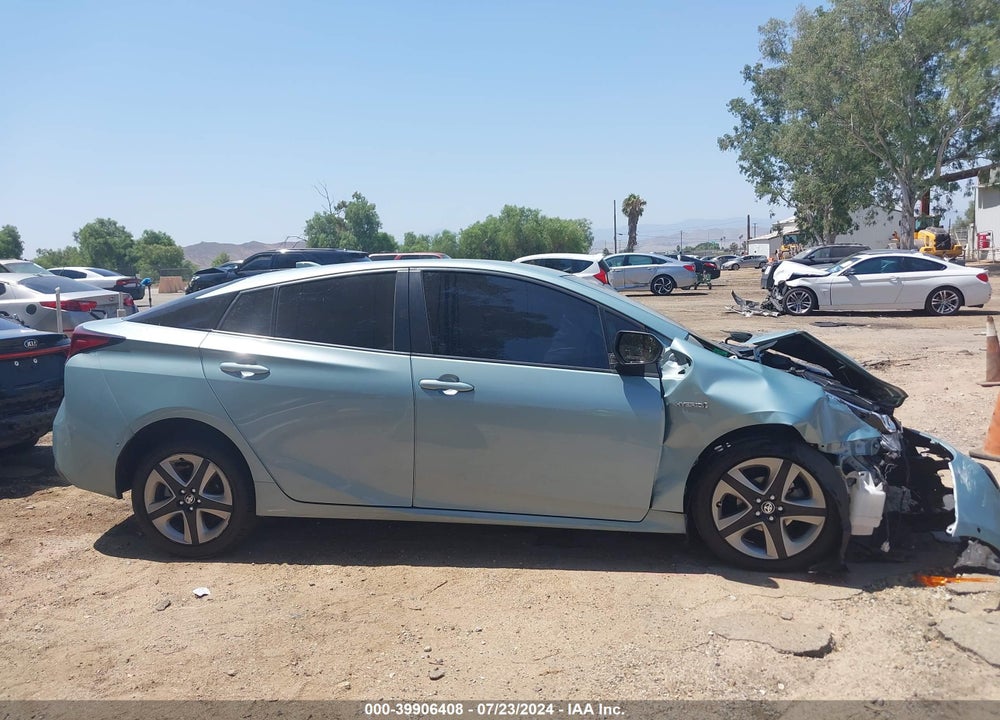 2021 TOYOTA PRIUS LIMITED VIN: JTDKAMFU9M3133867