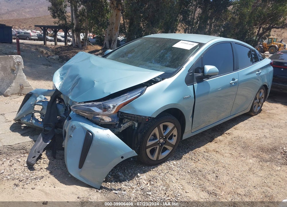 2021 TOYOTA PRIUS LIMITED VIN: JTDKAMFU9M3133867