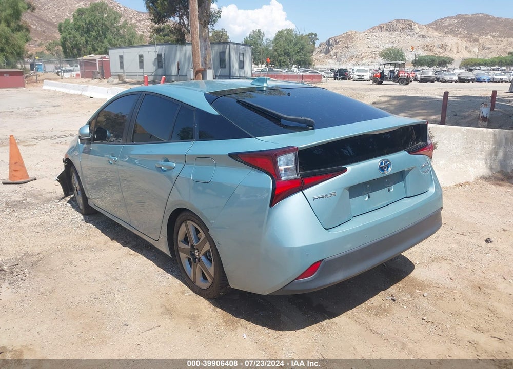 2021 TOYOTA PRIUS LIMITED VIN: JTDKAMFU9M3133867