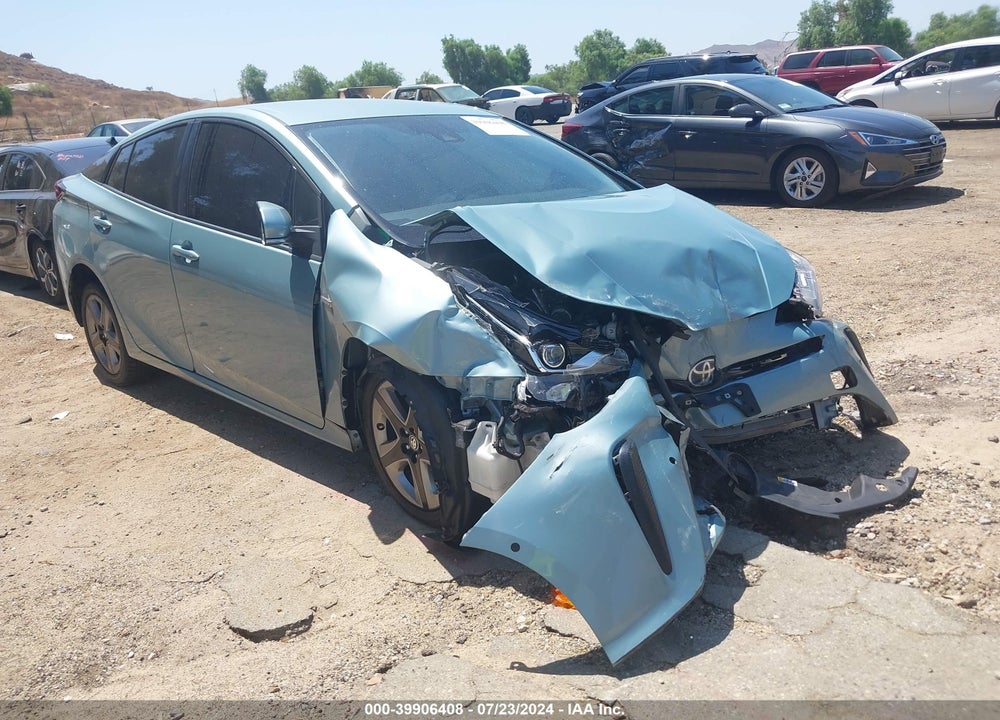 2021 TOYOTA PRIUS LIMITED VIN: JTDKAMFU9M3133867