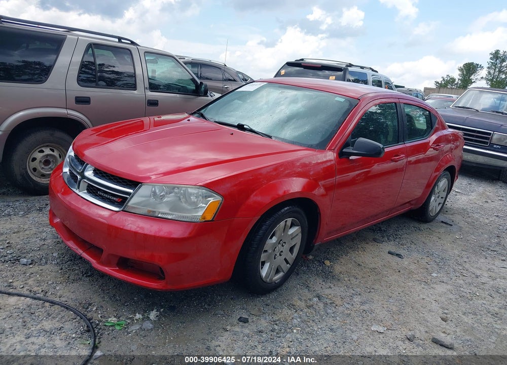 2014 DODGE AVENGER SE VIN: 1C3CDZAB5EN148987