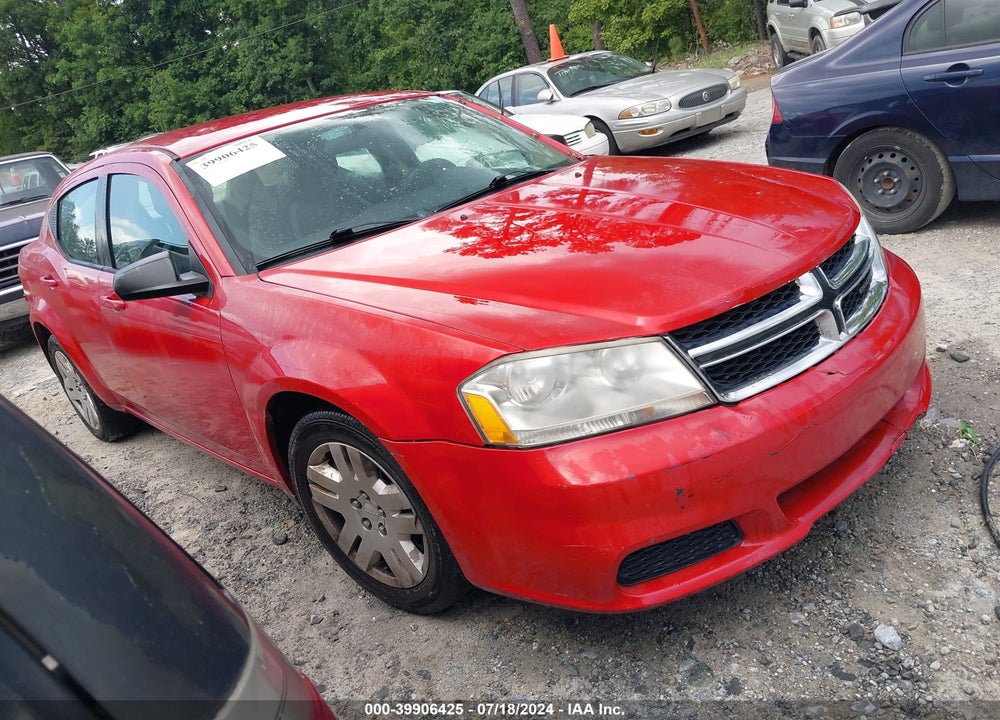 2014 DODGE AVENGER SE VIN: 1C3CDZAB5EN148987