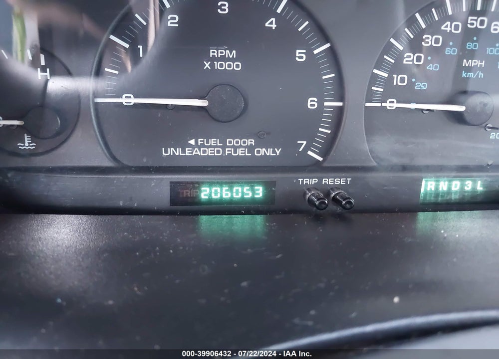 2000 DODGE GRAND CARAVAN SE VIN: 2B4GP44R1YR640436