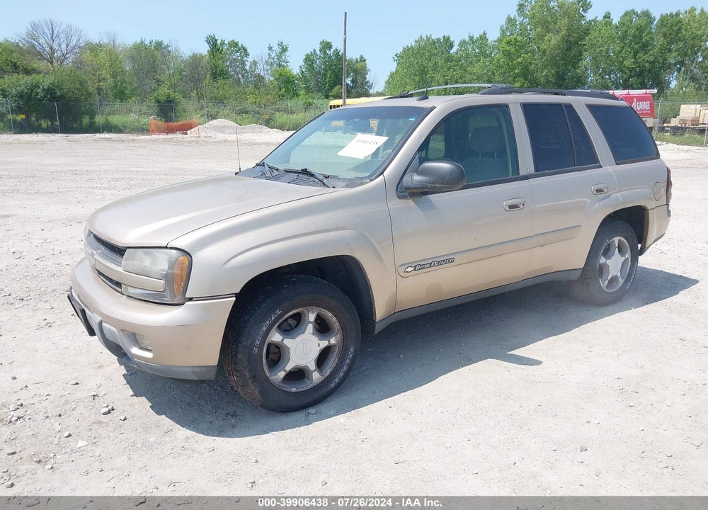 2004 CHEVROLET TRAILBLAZER LT VIN: 1GNDT13S442159150