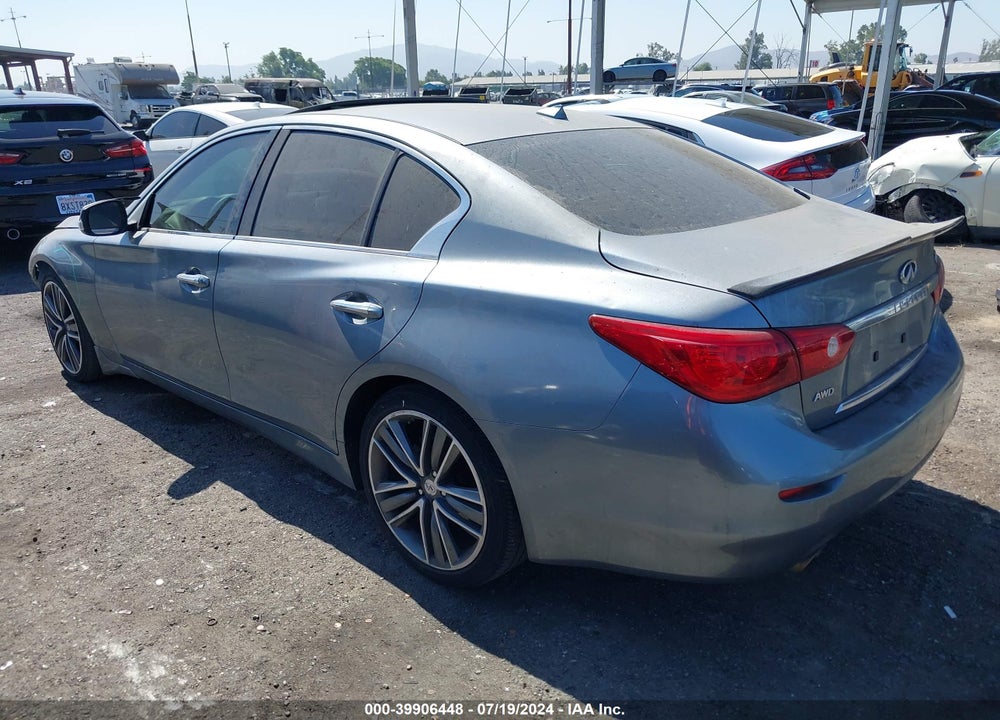 2014 INFINITI Q50 PREMIUM VIN: JN1BV7ARXEM696062