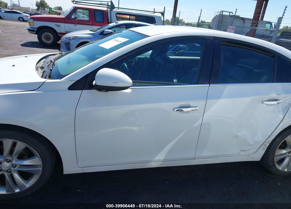 2013 CHEVROLET CRUZE LTZ VIN: 1G1PG5SBXD7273071