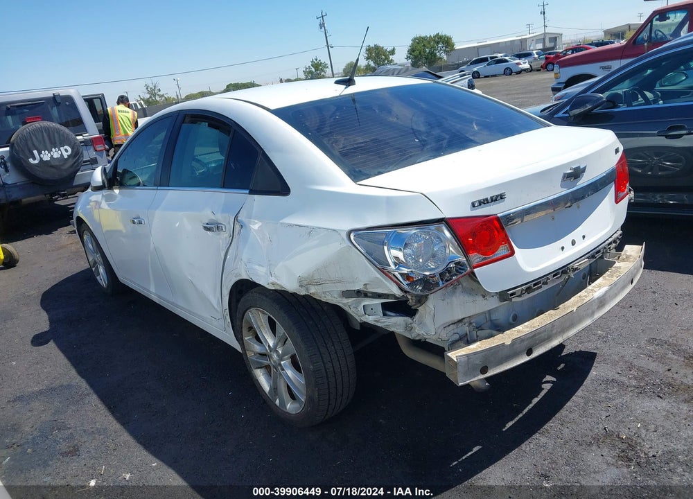 2013 CHEVROLET CRUZE LTZ VIN: 1G1PG5SBXD7273071