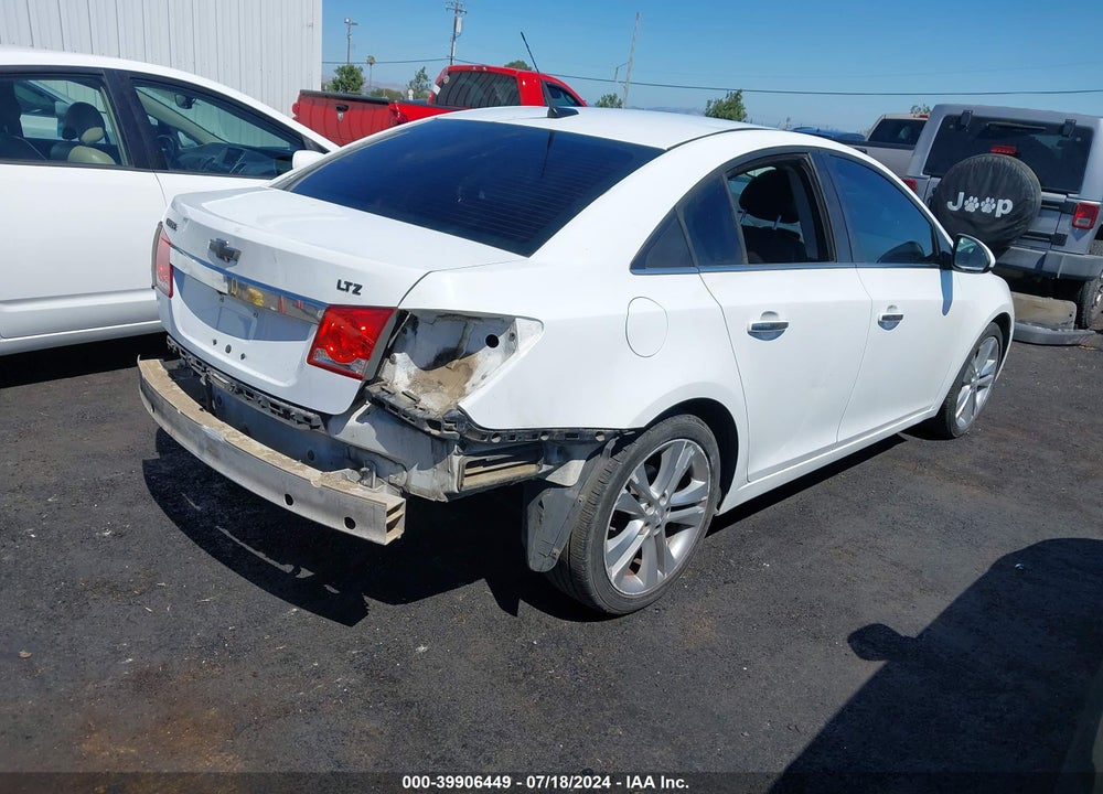 2013 CHEVROLET CRUZE LTZ VIN: 1G1PG5SBXD7273071