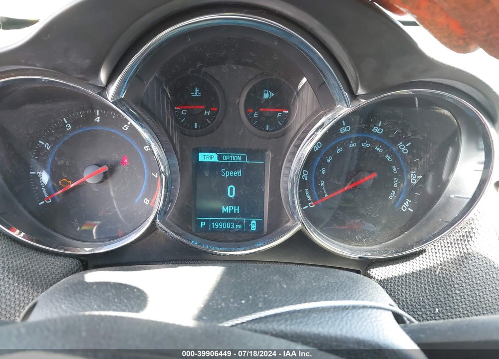 2013 CHEVROLET CRUZE LTZ VIN: 1G1PG5SBXD7273071