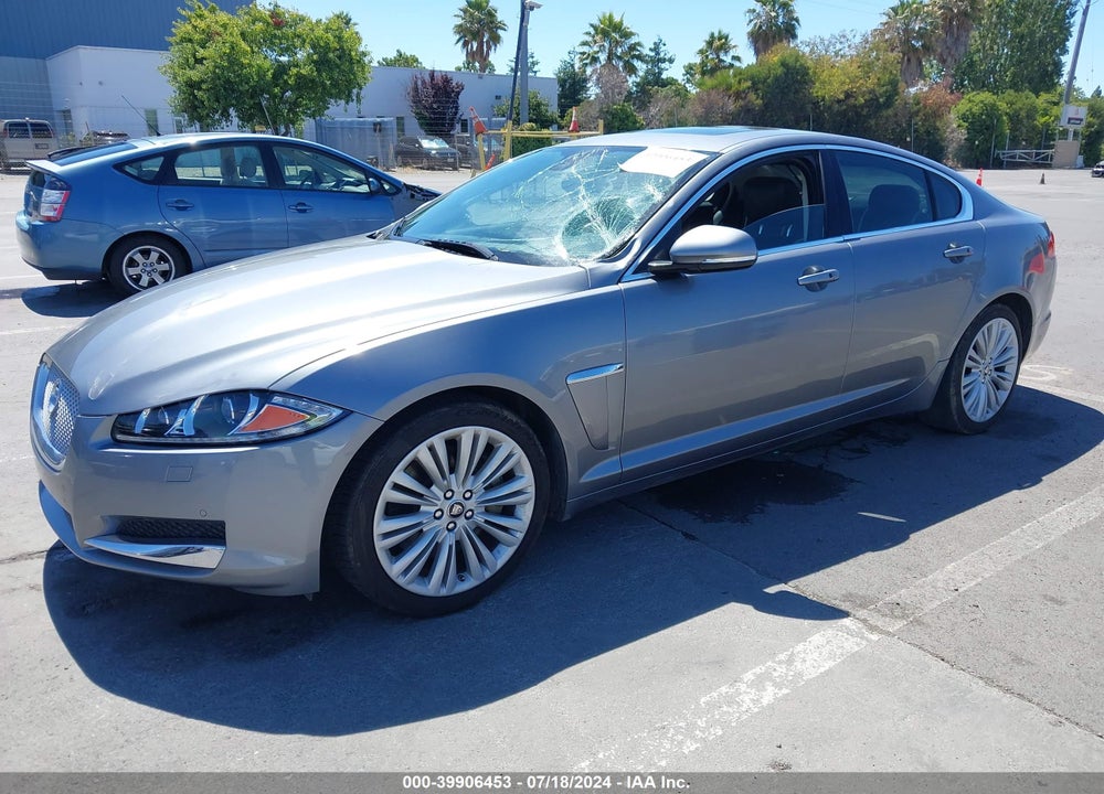 2012 JAGUAR XF PORTFOLIO VIN: SAJWA0HB7CLS60834