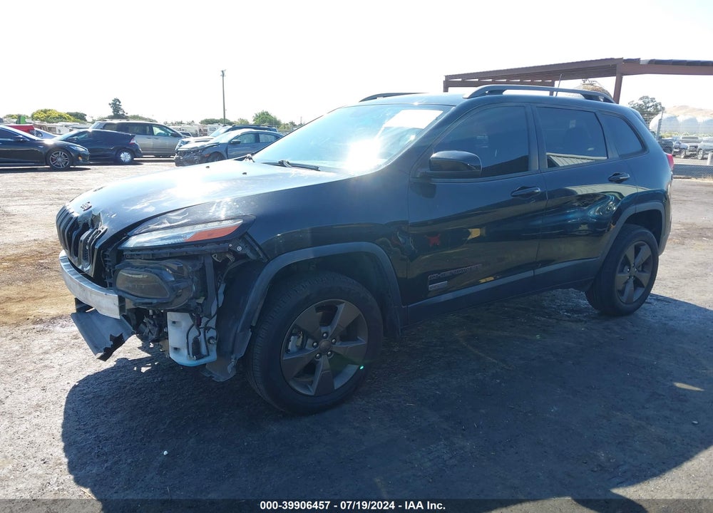 2016 JEEP CHEROKEE 75TH ANNIVERSARY VIN: 1C4PJMCB3GW357681