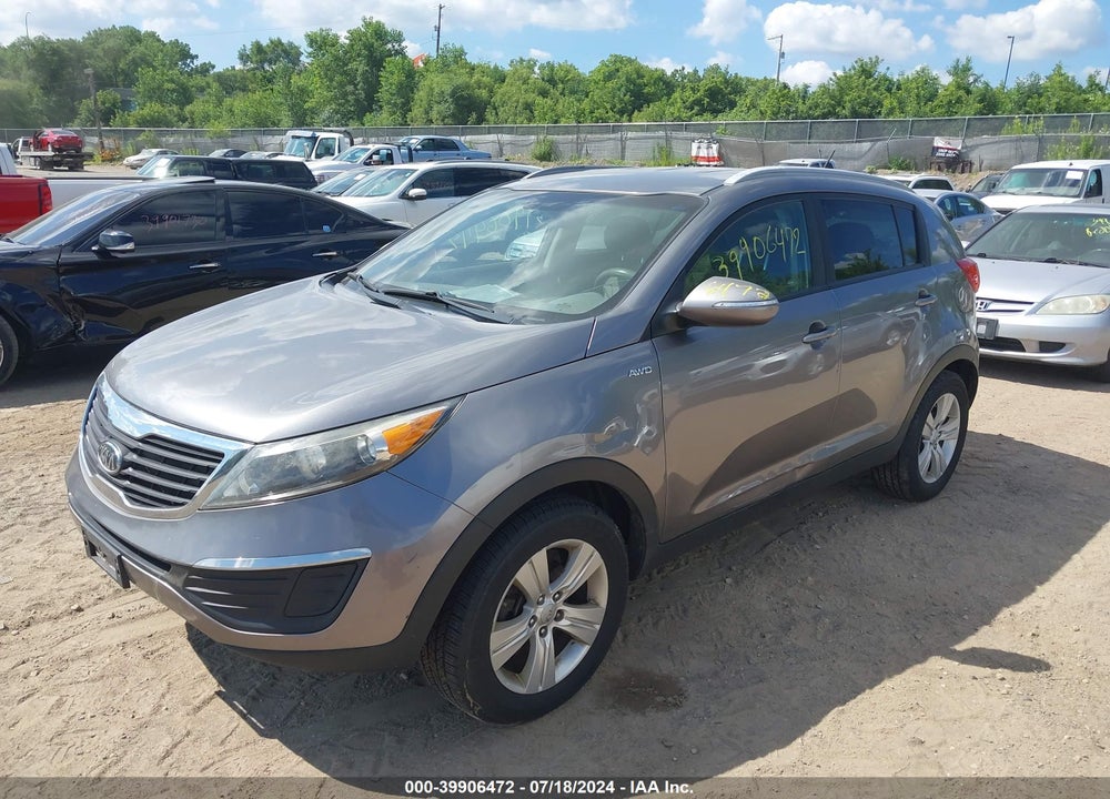 2012 KIA SPORTAGE LX VIN: KNDPBCA25C7219445