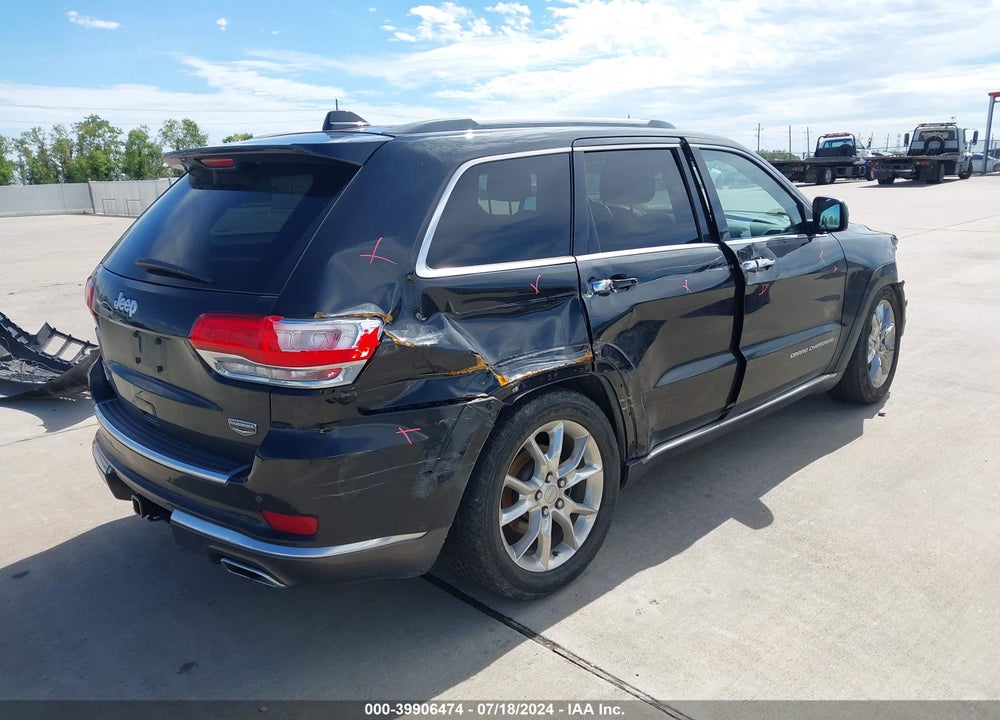 2014 CHEROKEE JEEP GRAND  SUMMIT VIN: 1C4RJFJM1EC378469