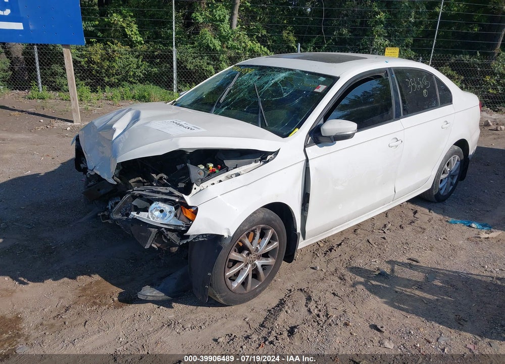 2012 VOLKSWAGEN JETTA 2.5L SE VIN: 3VWDP7AJ6CM356805