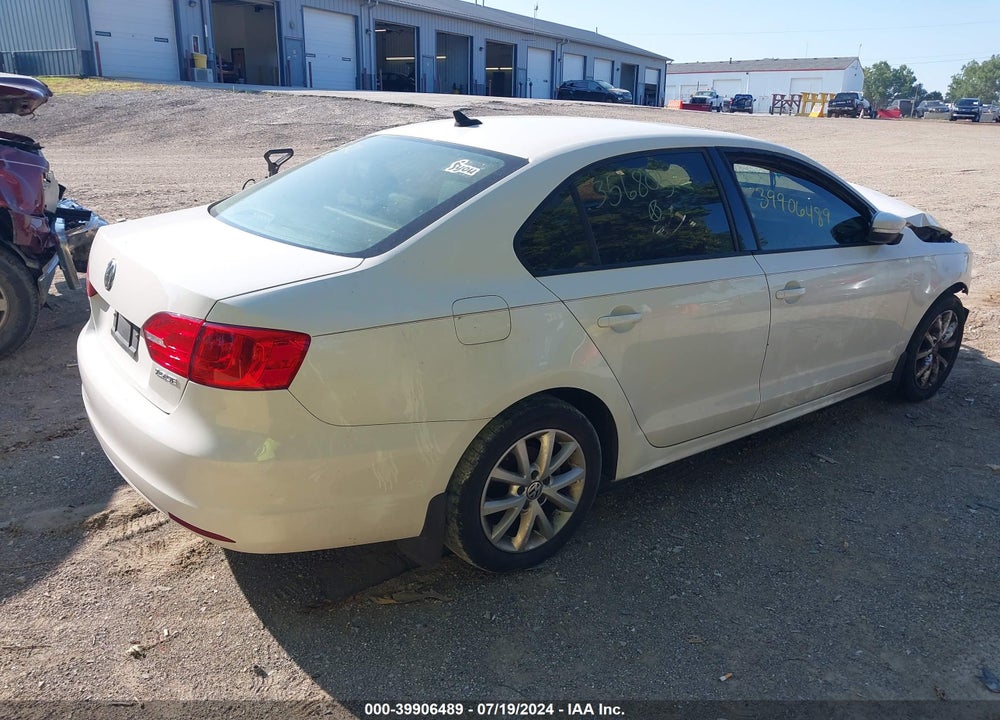 2012 VOLKSWAGEN JETTA 2.5L SE VIN: 3VWDP7AJ6CM356805