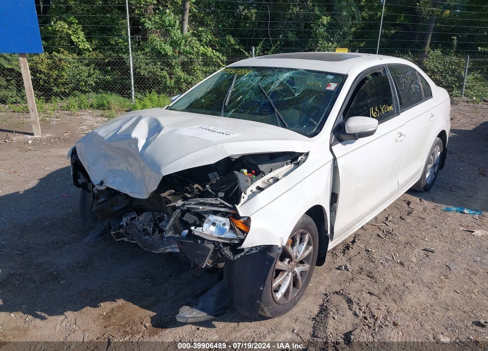 2012 VOLKSWAGEN JETTA 2.5L SE VIN: 3VWDP7AJ6CM356805