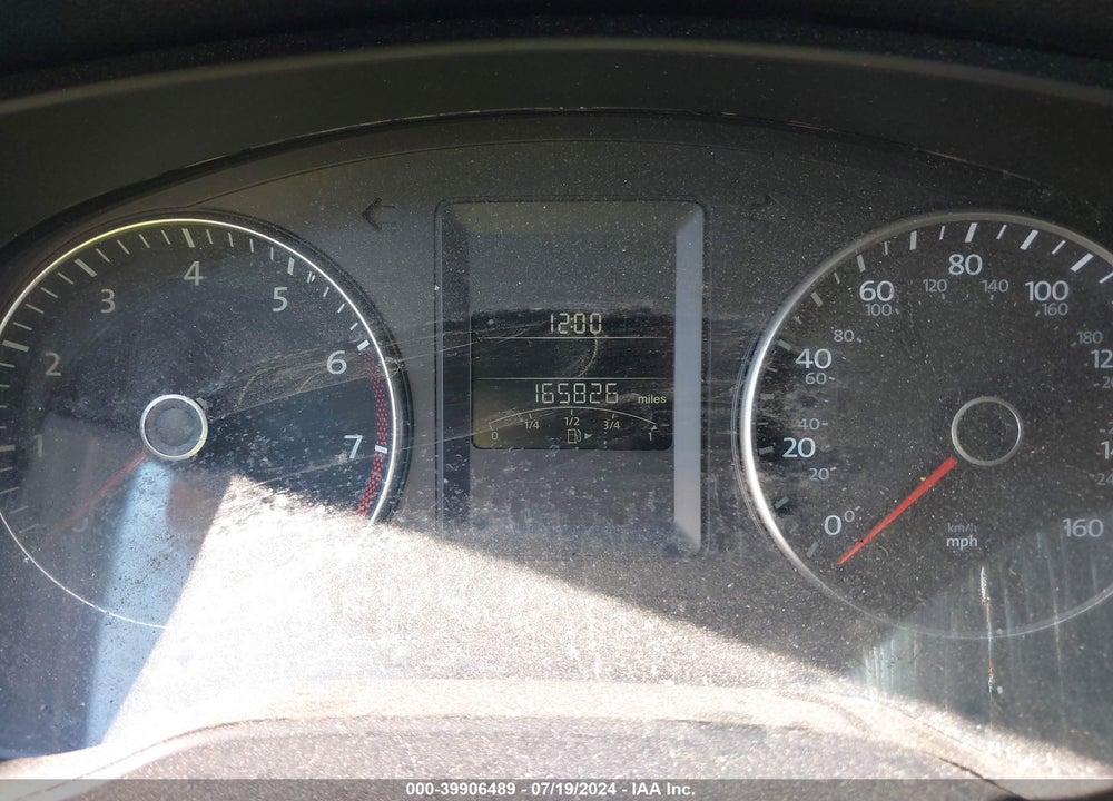 2012 VOLKSWAGEN JETTA 2.5L SE VIN: 3VWDP7AJ6CM356805