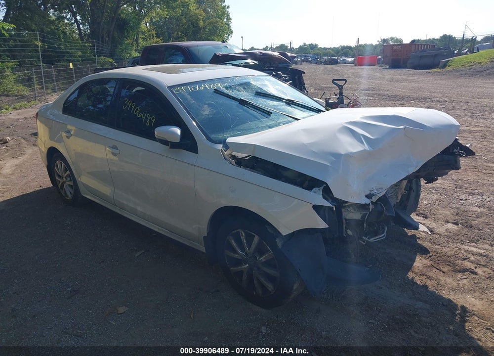 2012 VOLKSWAGEN JETTA 2.5L SE VIN: 3VWDP7AJ6CM356805