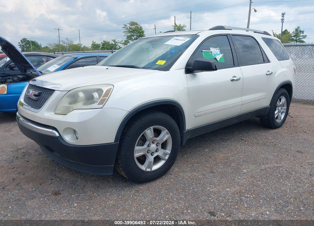 2011 GMC ACADIA SLE VIN: 1GKKRPED3BJ289850