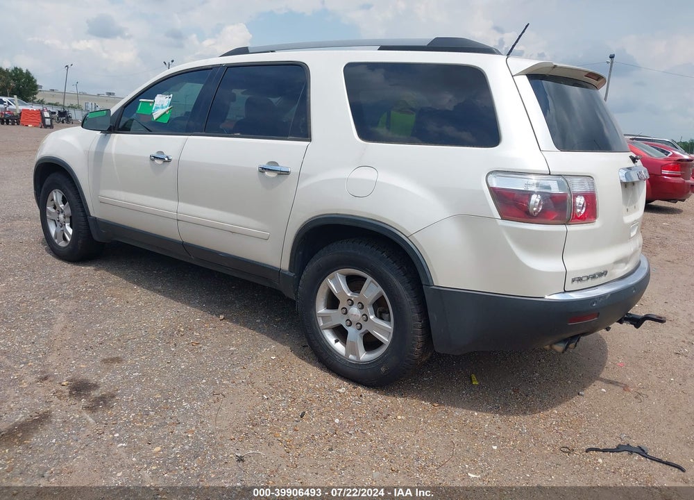 2011 GMC ACADIA SLE VIN: 1GKKRPED3BJ289850