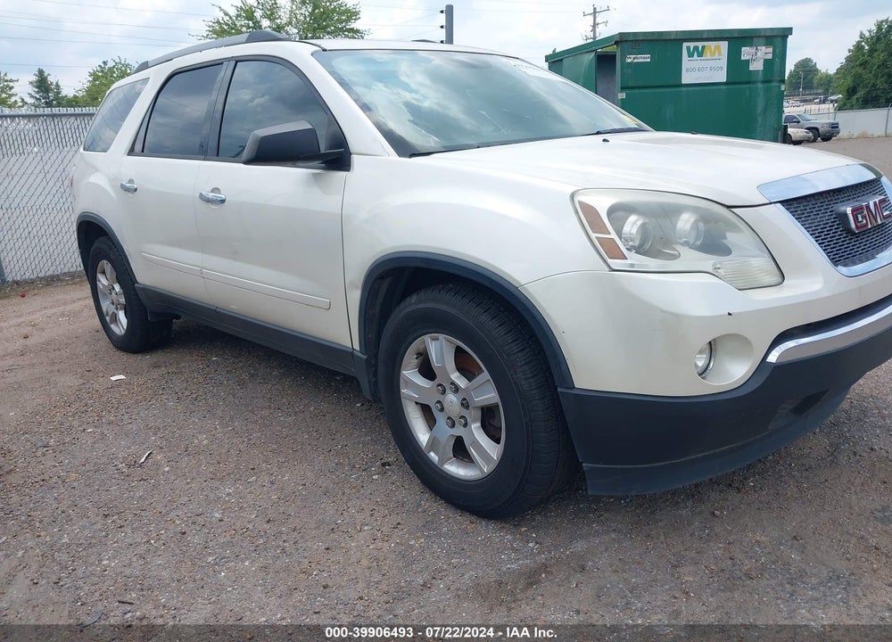 2011 GMC ACADIA SLE VIN: 1GKKRPED3BJ289850