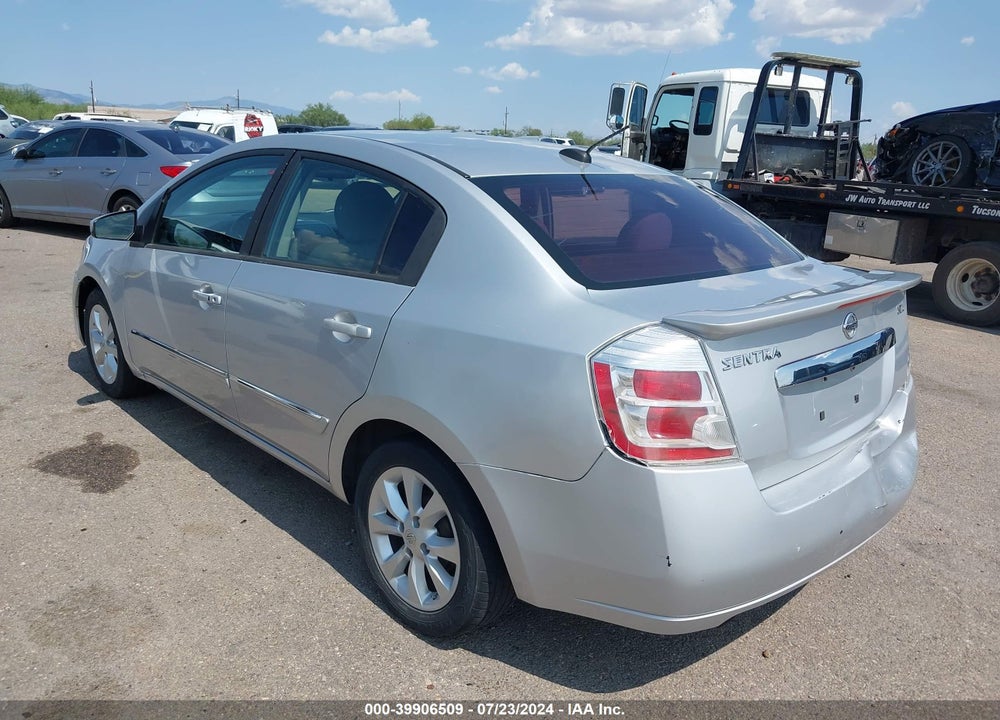 2011 NISSAN SENTRA 2.0/2.0S/SR/2.0SL VIN: 3N1AB6AP2BL652141