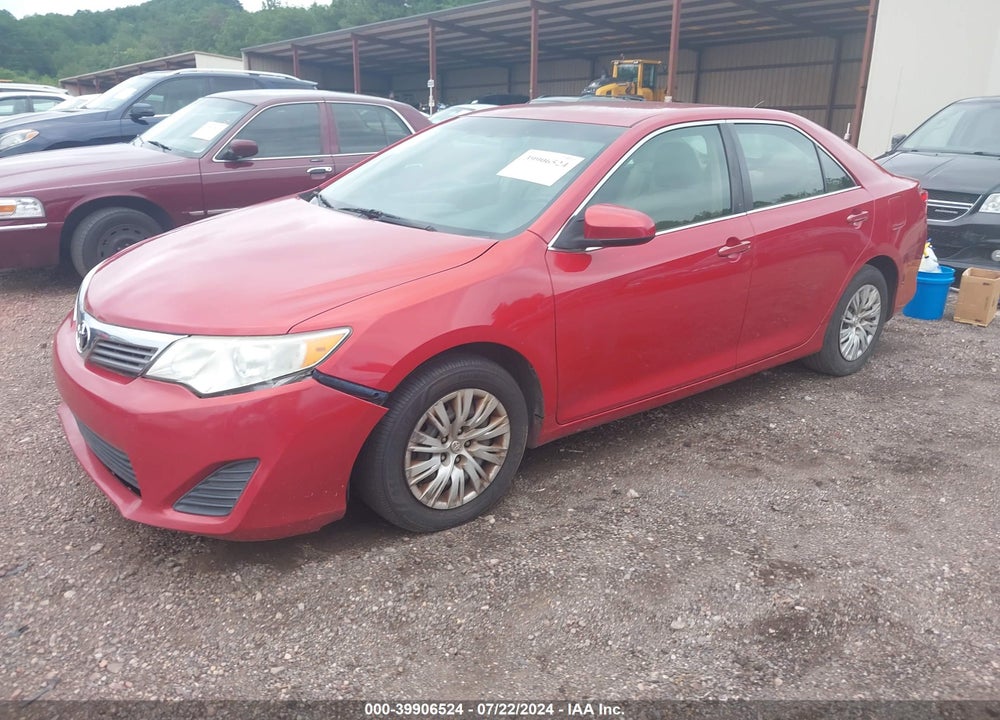 2012 TOYOTA CAMRY L VIN: 4T1BF1FKXCU621955