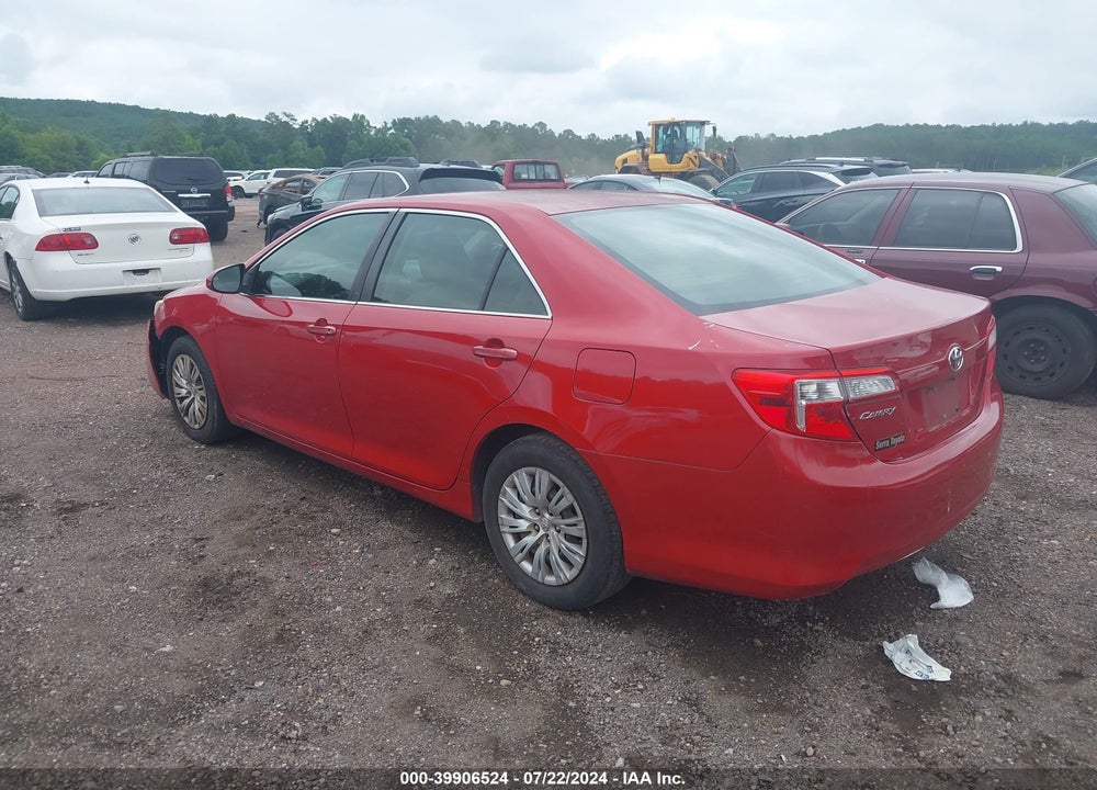 2012 TOYOTA CAMRY L VIN: 4T1BF1FKXCU621955
