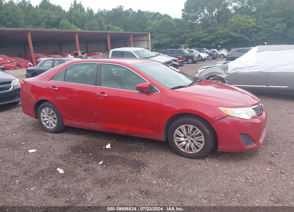 2012 TOYOTA CAMRY L VIN: 4T1BF1FKXCU621955